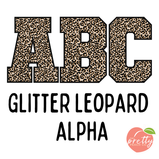 Black and Gold Leopard Alpha